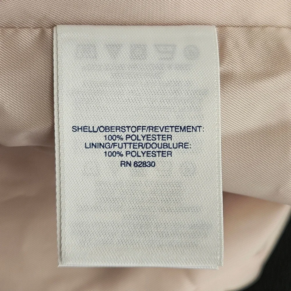 Lands' End Womens Tan Trench Coat NEW Size 4 Double Breasted Belted